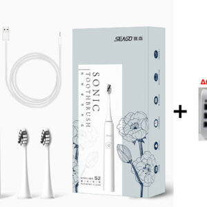 SEAGO SG-972 SONIC Επαναφορτιζόμενη Οδοντόβουρτσα (ΔΩΡΟ: ΦΟΡΤΙΣΤΗΣ 3 USB Ports)